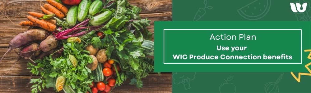 Action Plan. Use your WIC Produce Connection benefits. 